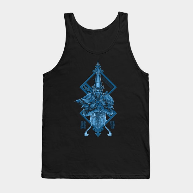 Penitent One - Blue Tank Top by svthyp